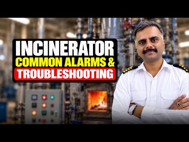 Incinerator Common Alarms & Troubleshooting | Marine Engineering
