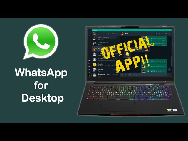 Install Official WhatsApp on Desktop
