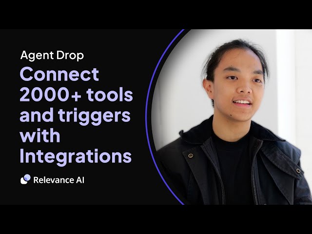 How to connect tools and triggers with Integrations (step-by-step) | Relevance AI
