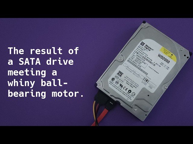 HDD Sounds: WD's 200 GB Ball-Bearing SATA HDD (WD2000JD-00FYB0)