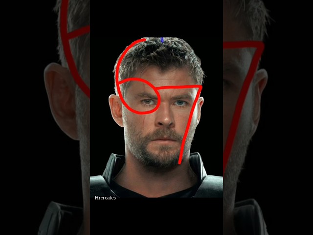 How to Draw Thor ✨#ytshorts #tutorial