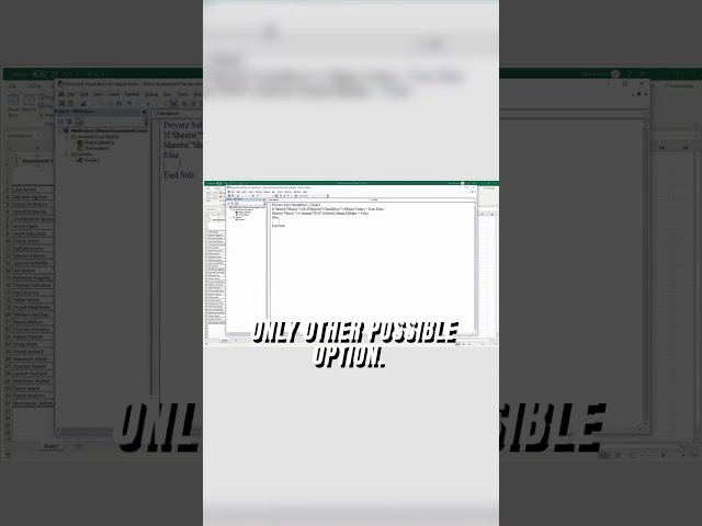 Complete Excel Checkbox Logic with VBA!