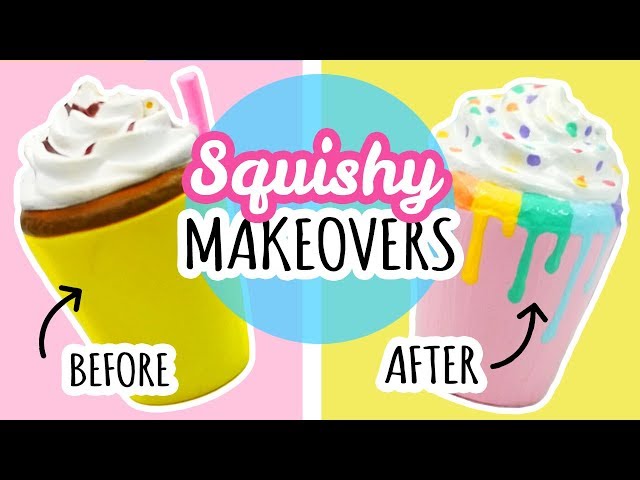 5 Squishy Makeovers | Re-Decorating Cheap Squishies