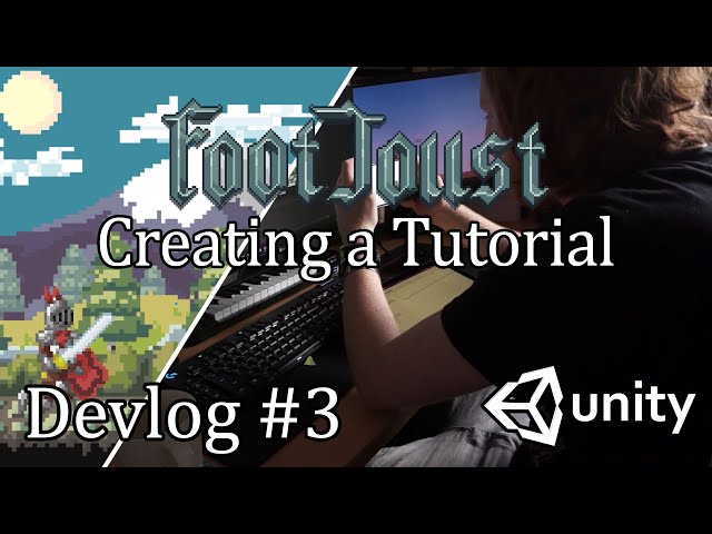 Foot Joust Indie Devlog #3 - Player Tutorial (Unity)
