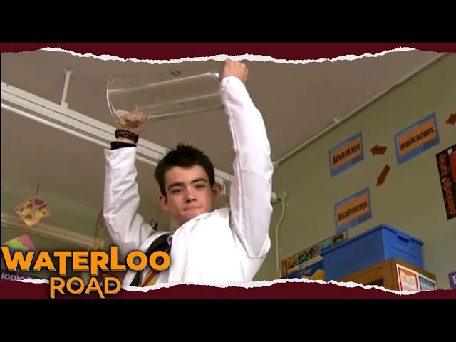 Classroom chaos as Finn Sharky takes over Waterloo Road
