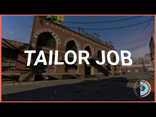 FiveM Tailor Job - [ESX] & [QBCORE] & [QBOX]