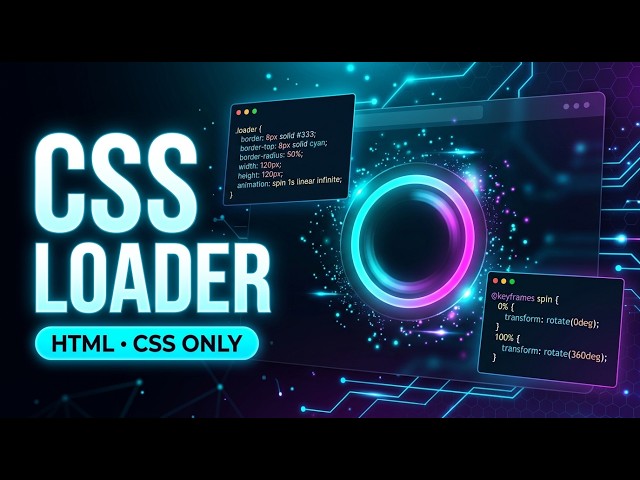 simple modern loader