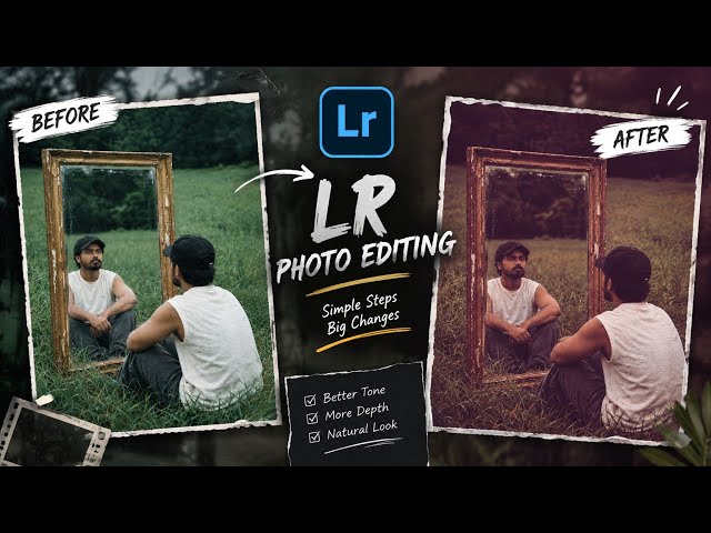 Lightroom Photo Editing Tutorial 🔥 Cinematic Colour Grading | Before & After