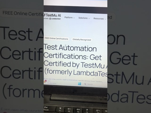 Free QA certification #qatesting #testing #automation #automationwithnaveen #selenium #playwright