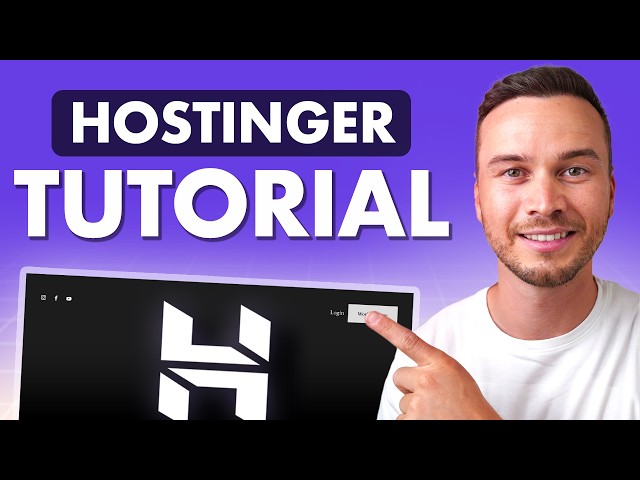Hostinger Website Builder Tutorial 2026 (FOR BEGINNERS)