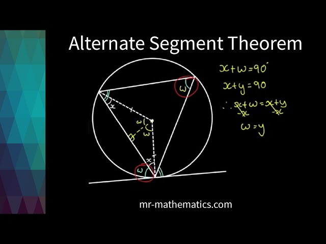 Alternate Segment Theorem | GCSE Maths | Mr Mathematics