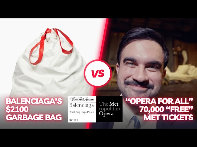 OPERA FOR ALL! Ossia: What COSTS NOTHING is WORTH NOTHING.