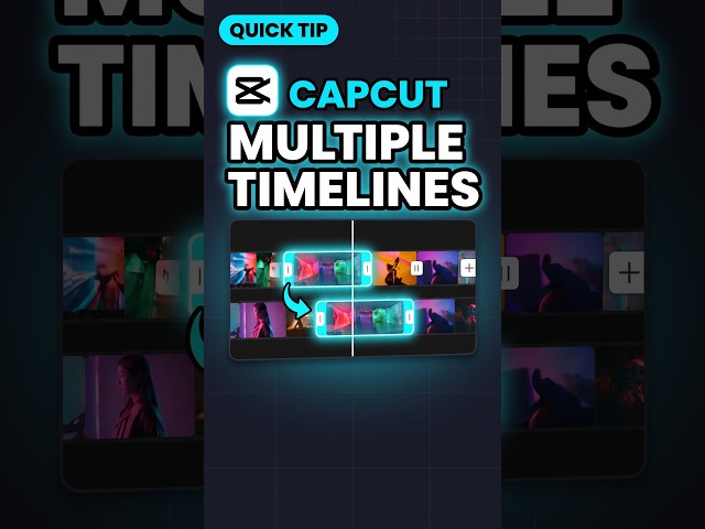 How to Use Multiple Timelines in CapCut (Easy Tutorial)