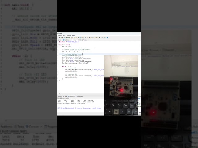 ChatGPT writes code for STM32 #shorts