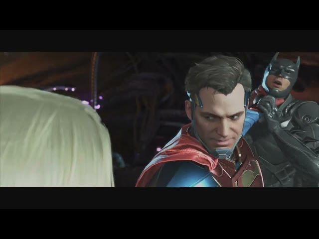 Injustice 2 PS5 story 16 Batman v Black Adam fight Hard?! Maybe