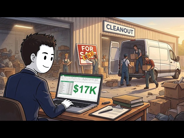 You Bought a Failing Cleanout Company. The Simple Sorting System Turned Trash Into $17K/Month.