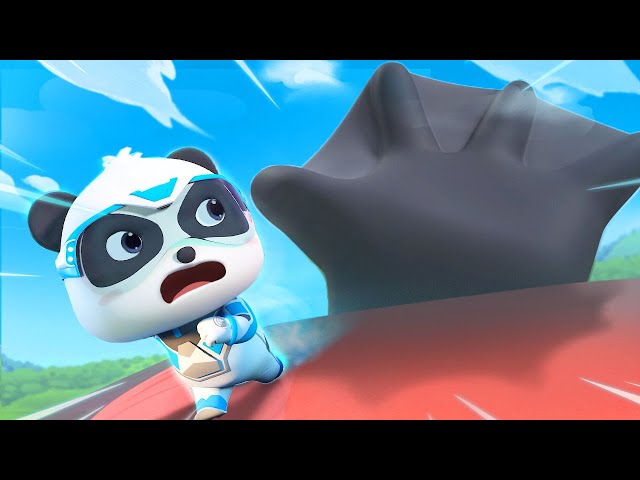 Run! A Big Hand Is Coming! | Super Rescue Team | Kids Cartoon | BabyBus