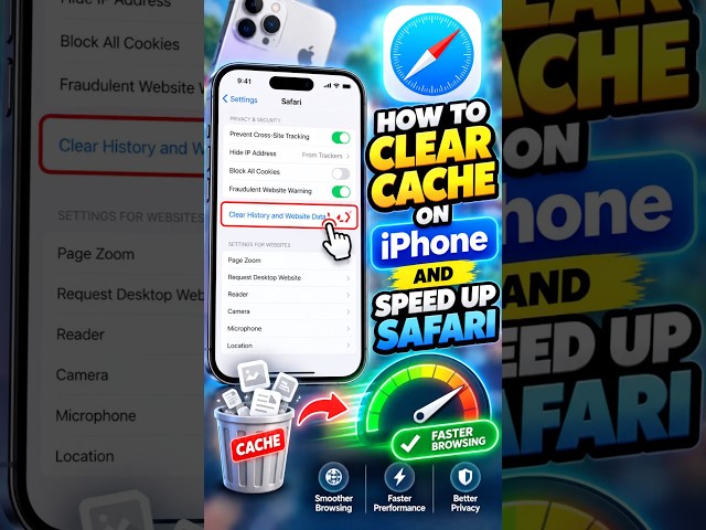 How to Clear Cache on iPhone & Speed Up Safari