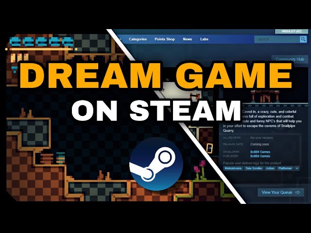 My indie game is on STEAM | Devlog 3