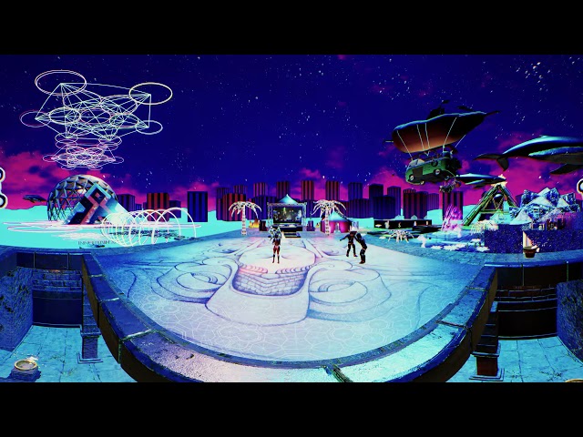 Innertain Metaverse - DJ Qbert - "Spacewhip" VR 360