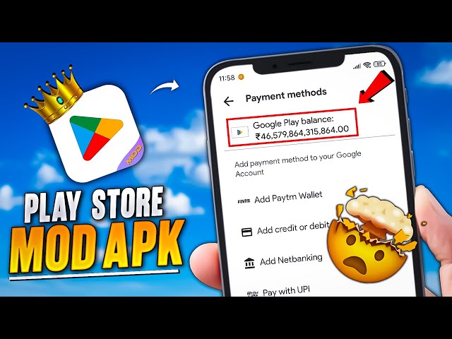 I Tried Play Store MOD APK - Unlimited Balance ? : Shocking Result  🤯