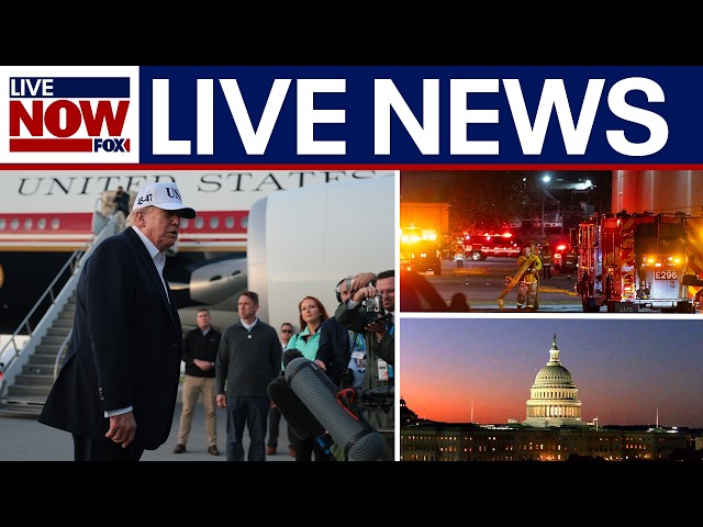 LIVE: Deadly NBC news helicopter crash in LA, Trump rallies in NC, Capitol hearings, Iran war & more