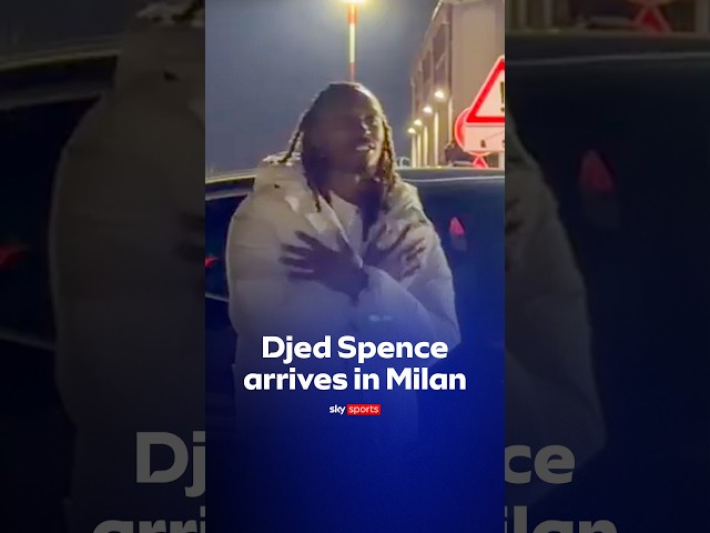 Djed Spence has arrived in Milan ahead of a move to Inter 👋