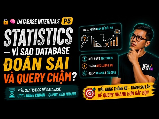 🧠 Statistics — Why Databases Make Mistakes and Queries Slow — 🧠 Database Internals P5