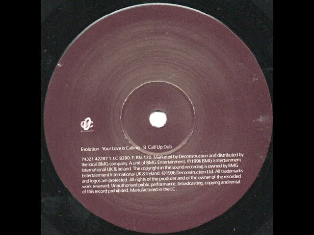 Evolution - Your Love Is Calling (Call Up Dub) (1996)