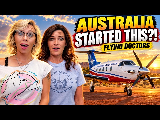 Americans React: Australia's Royal Flying Doctor Service | Flying Heroes