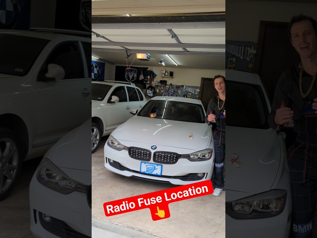 BMW F30 F31 🛠️ RADIO FUSE Location 👉#bmw #f30 #bmw3series #beamers #bimer #easy #fix #radio