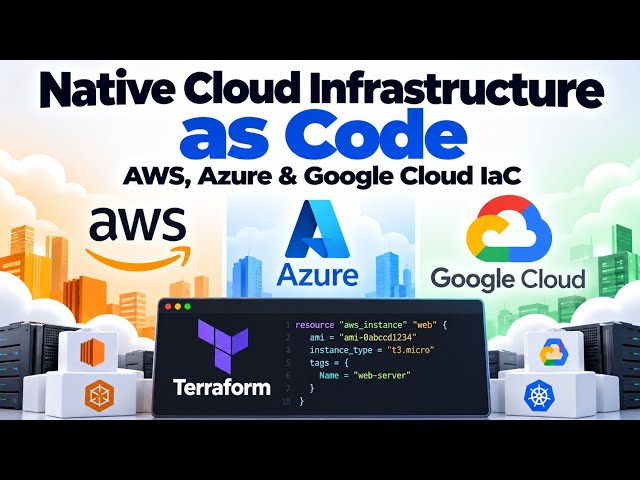 Native Cloud Infrastructure as Code | AWS, Azure & Google Cloud IaC | Uplatz