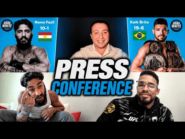DWCS Namo Fazil vs Kaik Brito Press Conference