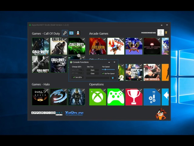 ApparitionNET Studio: Console Functions