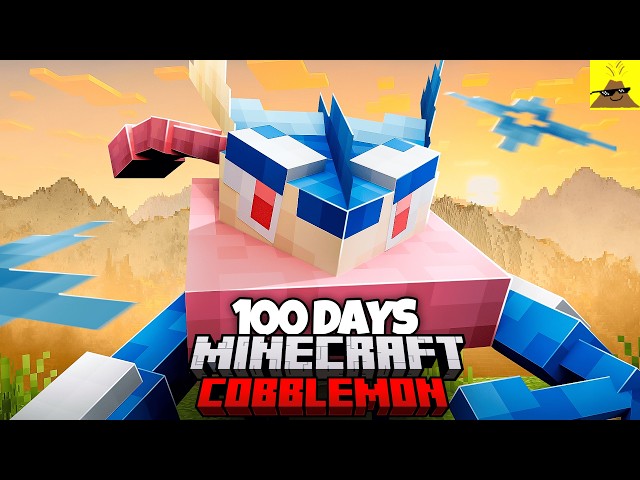 I Spent 100 Days in Pokémon Minecraft Against my Rival! (Duos Cobblemon)