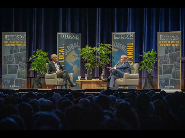 President Barack Obama in Conversation with Steve Scully | Jefferson Educational Society