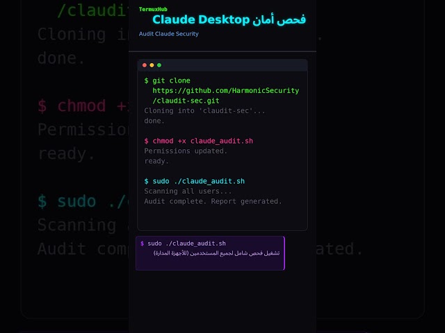 فحص أمان Claude Desktop #Shorts