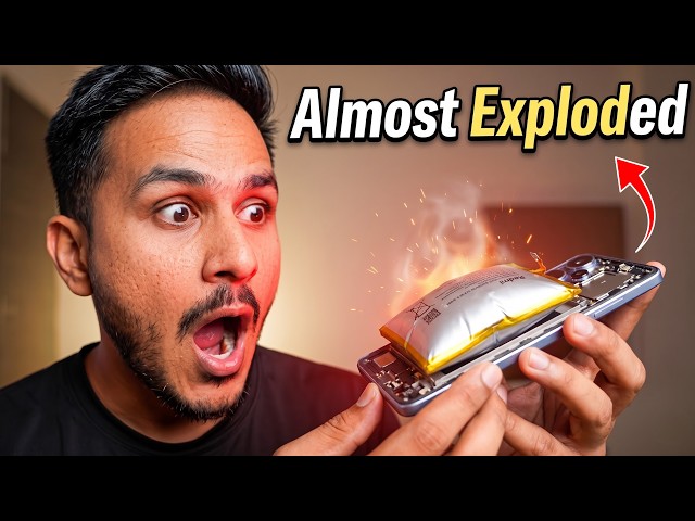 Before Your Smartphone's Battery Explodes… Watch This! 🔥