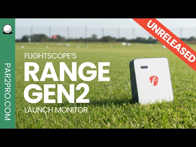First Look at the UNRELEASED FlightScope Range Gen2 Launch Monitor (PGA Show 2026)