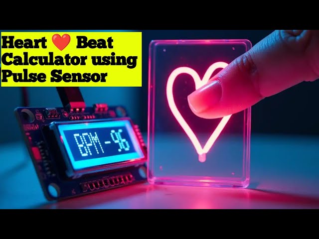 Heart ❤️ Beat Calculator || using Pulse Sensor|| Arduino Project 
