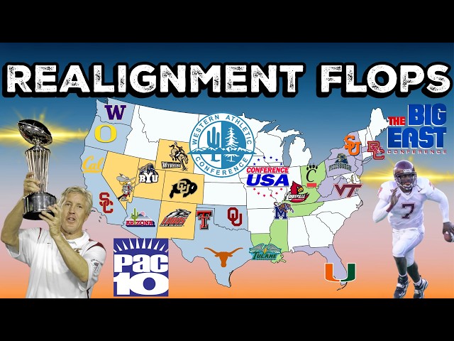 The Biggest Conference Realignment Flops in College Football History