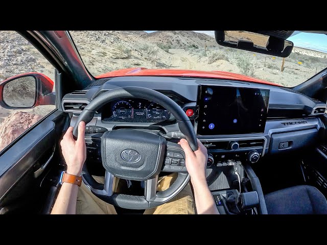 2024 Toyota Tacoma TRD Off-Road - POV Desert Off Road Drive (Binaural Audio)