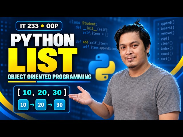 Python Lists Explained Simply | IT 233 Object-Oriented Programming
