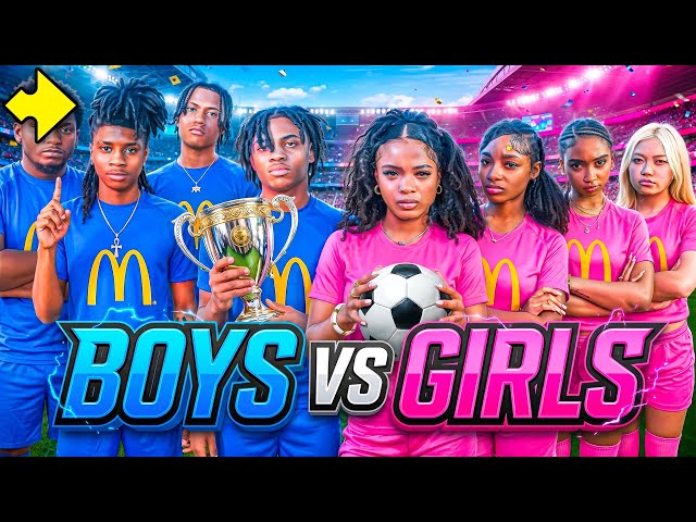 Girls PLAY in An ALL BOYS Soccer Team! | Ep.2
