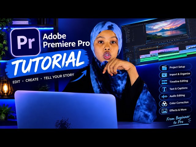     Adobe Premiere Pro Full Course for Beginners | Complete Video Editing Tutorial