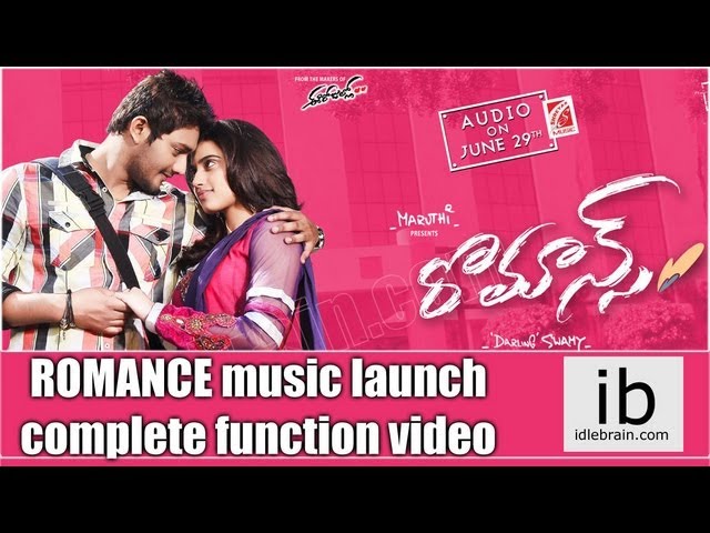 Romance music launch video - idlebrain.com