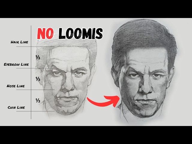 🤔 Do You Know Why Your Portrait Drawings Always Go Wrong? Try This Simple Method Instead! ✏️