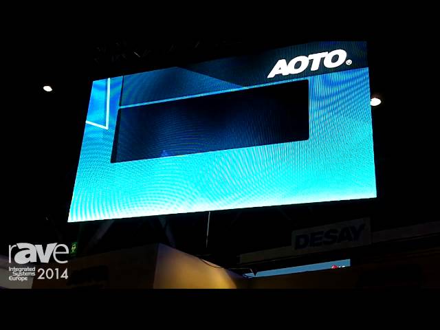 ISE 2014: AOTO Electronics Introduces New Area Displays and Control System