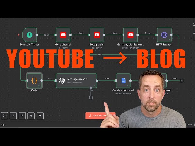 This AI Automation Makes Every Video a Blog Post