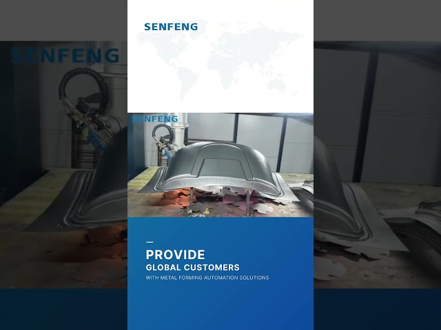 5 Axis 3D Laser Cutting for Automotive Stamped Parts #machine #cnc #factoryautomation #senfeng